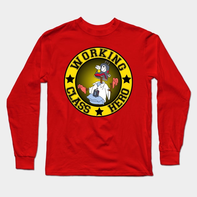 WORKING CLASS HERO Long Sleeve T-Shirt by SIMPLICITEE